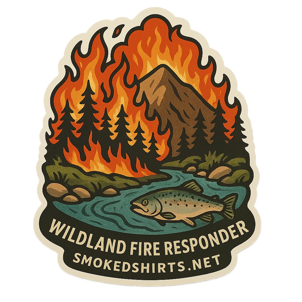 Wildland Fire Responder Sticker 2.5inch