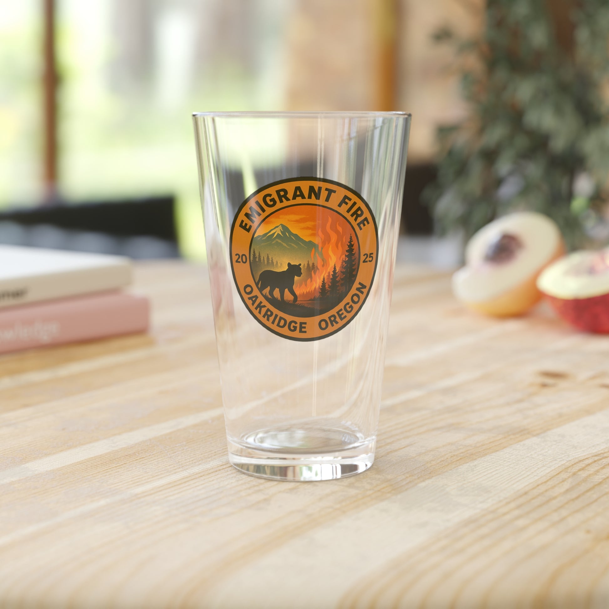 Emigrant Fire 16oz Pint Glass