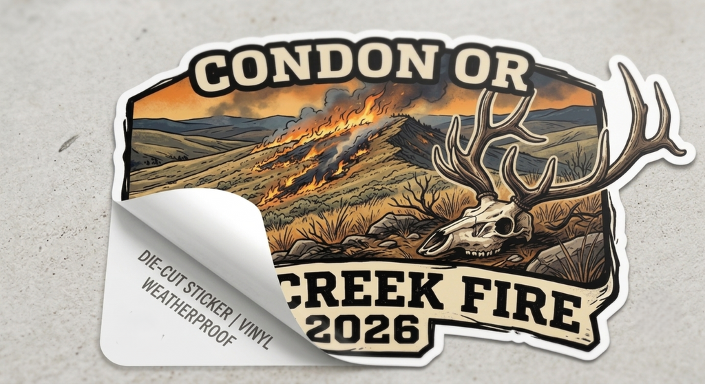 Hay Creek Complex Sticker